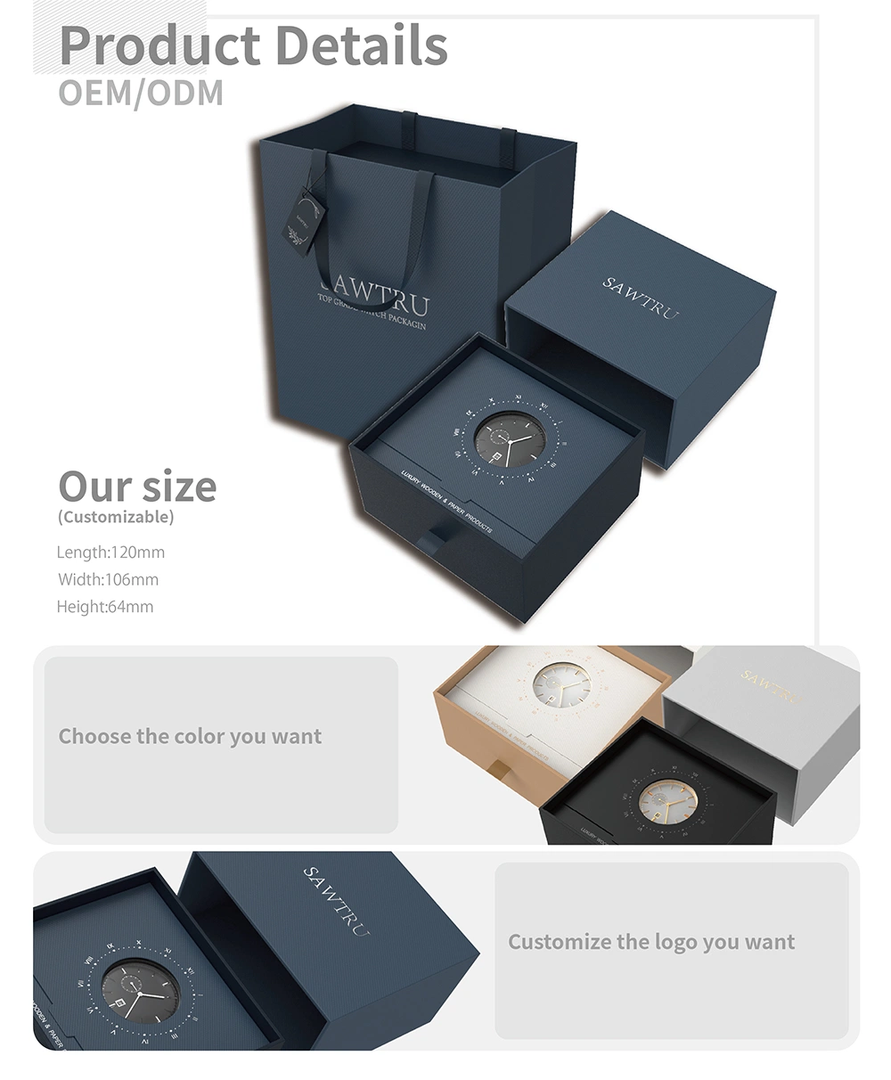 Custom Chocolate Watch Box Cardboard Paper Packaging Box