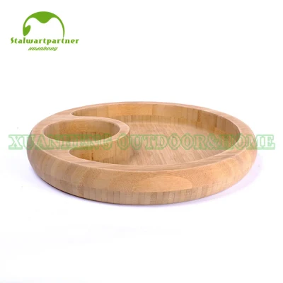 Bamboo Cheese Cake Fruit Serving Tray